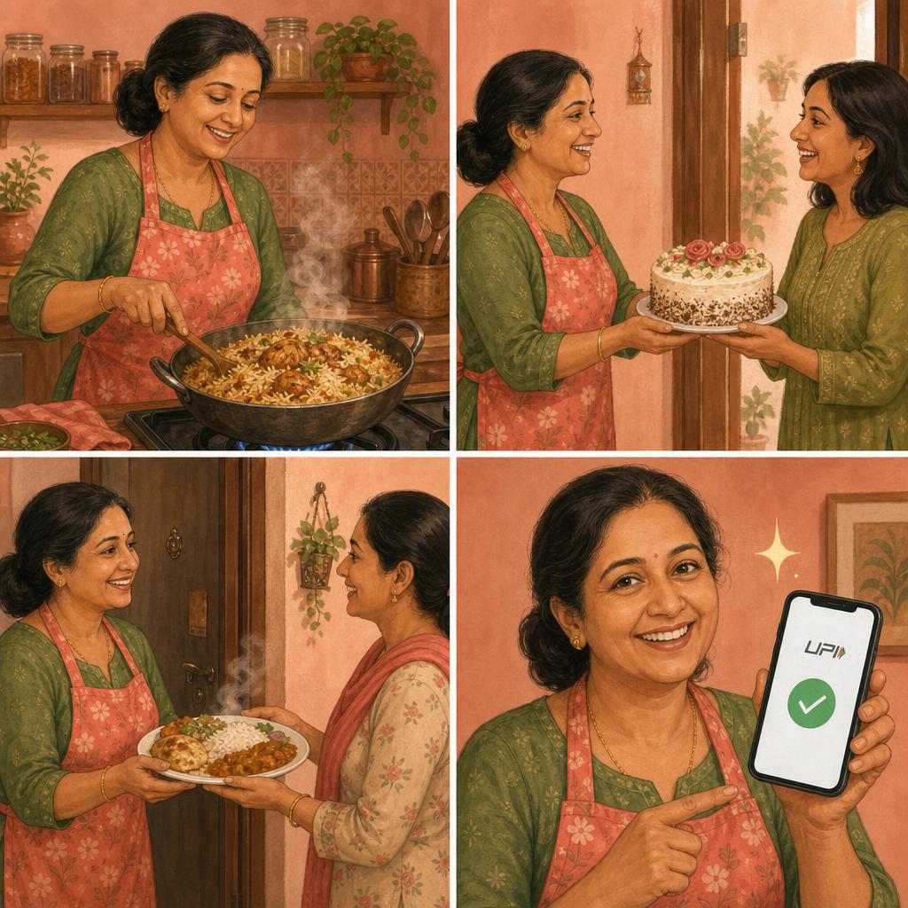 Lakshmi's homemade food journey
